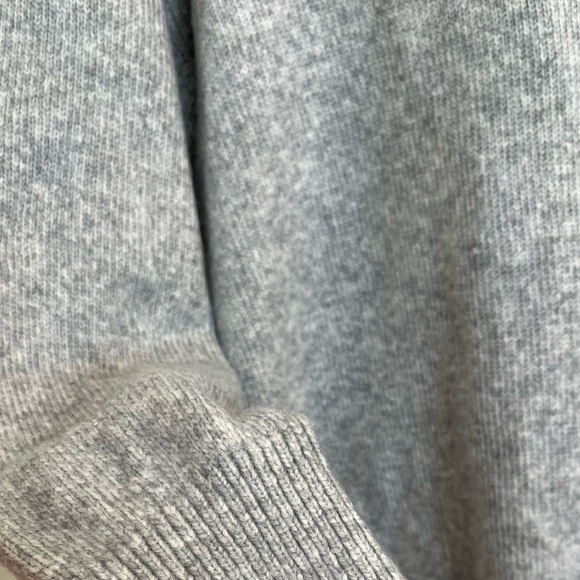 Calvin Klein Oversized turtleneck sweater grey Medium - Picture 6 of 7